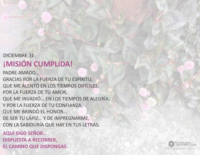 ¡Misión cumplida!